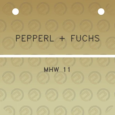 pepperl-fuchs-mhw-11