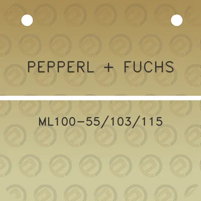 pepperl-fuchs-ml100-55103115