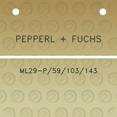 pepperl-fuchs-ml29-p59103143