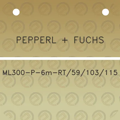 pepperl-fuchs-ml300-p-6m-rt59103115