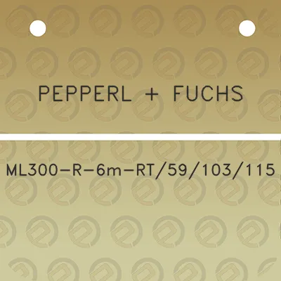 pepperl-fuchs-ml300-r-6m-rt59103115