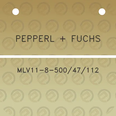 pepperl-fuchs-mlv11-8-50047112