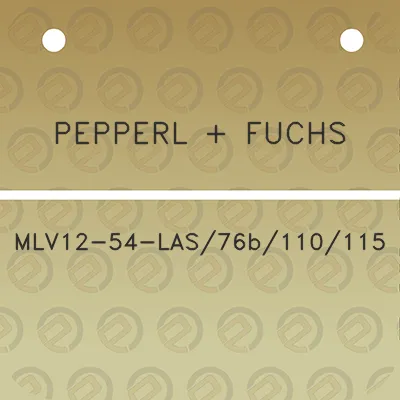 pepperl-fuchs-mlv12-54-las76b110115