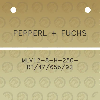 pepperl-fuchs-mlv12-8-h-250-rt4765b92