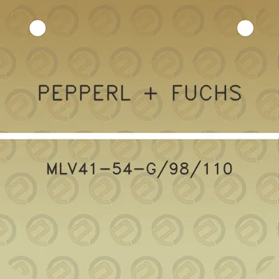 pepperl-fuchs-mlv41-54-g98110