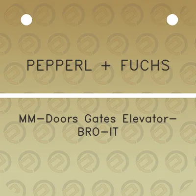 pepperl-fuchs-mm-doors-gates-elevator-bro-it