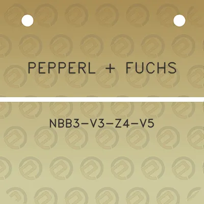 pepperl-fuchs-nbb3-v3-z4-v5