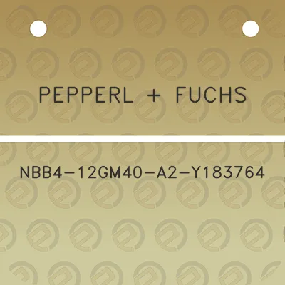 pepperl-fuchs-nbb4-12gm40-a2-y183764