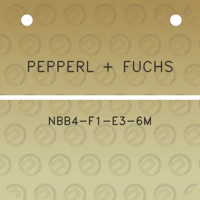 pepperl-fuchs-nbb4-f1-e3-6m