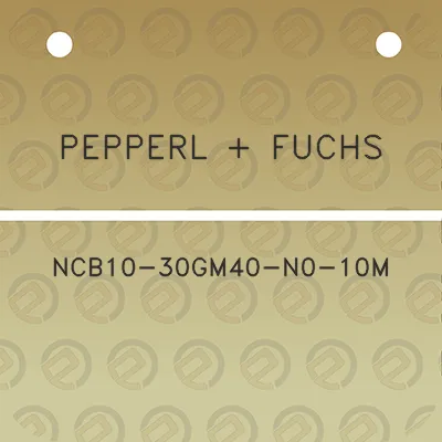 pepperl-fuchs-ncb10-30gm40-n0-10m