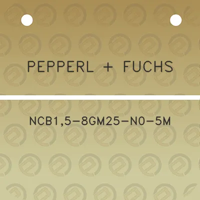 pepperl-fuchs-ncb15-8gm25-n0-5m