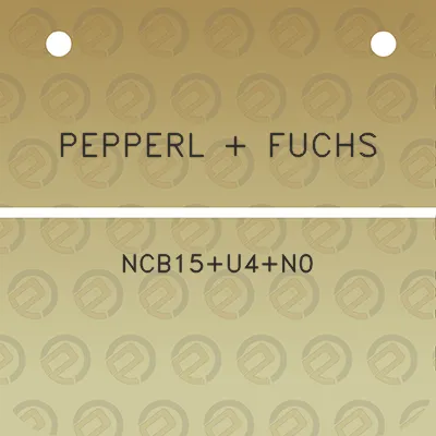 pepperl-fuchs-ncb15u4n0