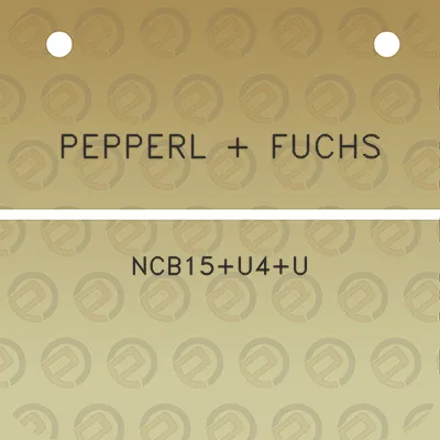 pepperl-fuchs-ncb15u4u