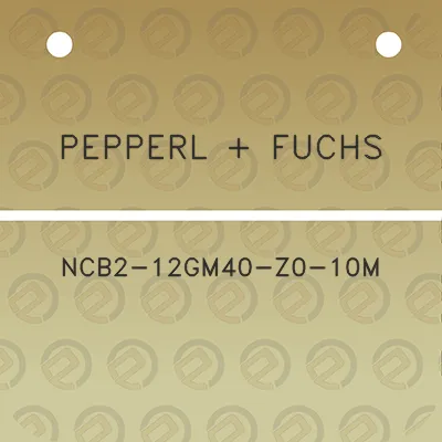 pepperl-fuchs-ncb2-12gm40-z0-10m