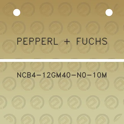 pepperl-fuchs-ncb4-12gm40-n0-10m