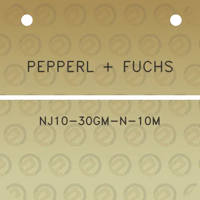 pepperl-fuchs-nj10-30gm-n-10m