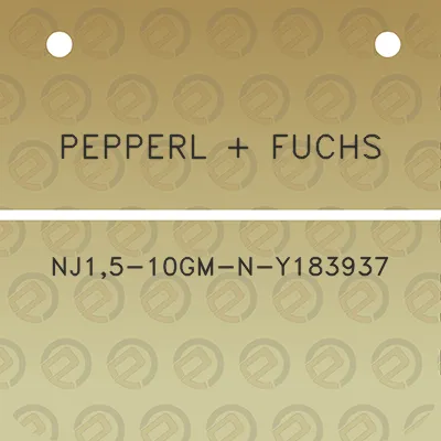 pepperl-fuchs-nj15-10gm-n-y183937