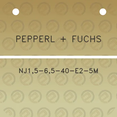 pepperl-fuchs-nj15-65-40-e2-5m