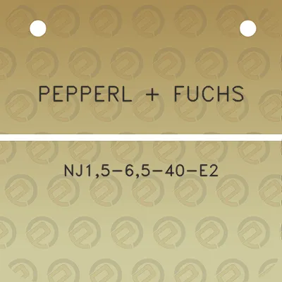 pepperl-fuchs-nj15-65-40-e2