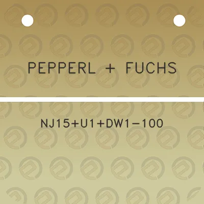 pepperl-fuchs-nj15u1dw1-100