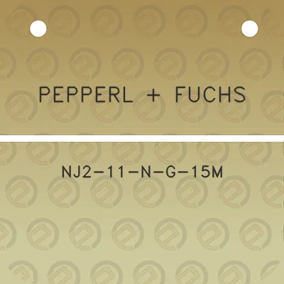 pepperl-fuchs-nj2-11-n-g-15m