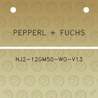 pepperl-fuchs-nj2-12gm50-wo-v13