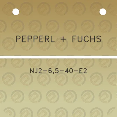 pepperl-fuchs-nj2-65-40-e2
