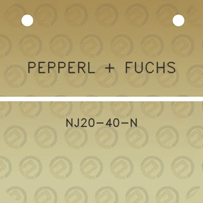 pepperl-fuchs-nj20-40-n