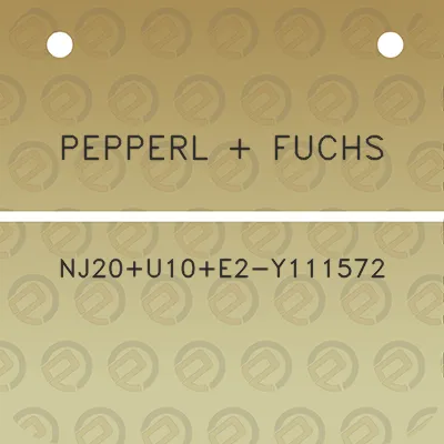 pepperl-fuchs-nj20u10e2-y111572