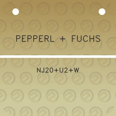 pepperl-fuchs-nj20u2w