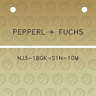 pepperl-fuchs-nj3-18gk-s1n-10m