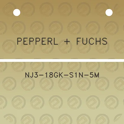 pepperl-fuchs-nj3-18gk-s1n-5m