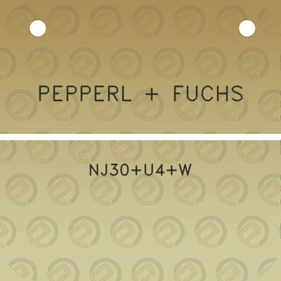 pepperl-fuchs-nj30u4w