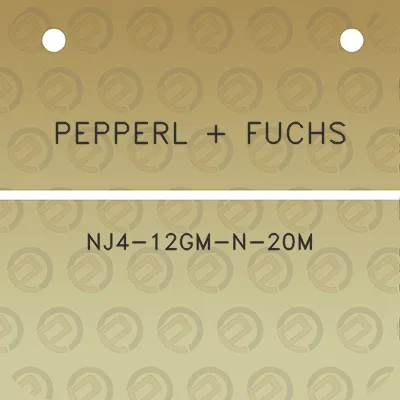 pepperl-fuchs-nj4-12gm-n-20m