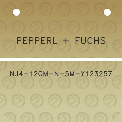 pepperl-fuchs-nj4-12gm-n-5m-y123257