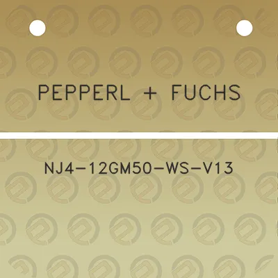 pepperl-fuchs-nj4-12gm50-ws-v13