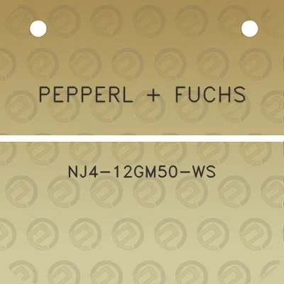 pepperl-fuchs-nj4-12gm50-ws