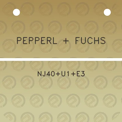 pepperl-fuchs-nj40u1e3