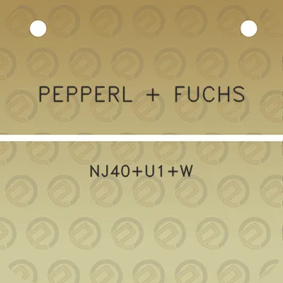 pepperl-fuchs-nj40u1w