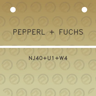 pepperl-fuchs-nj40u1w4