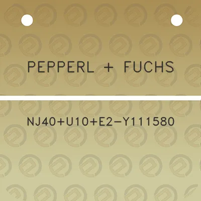 pepperl-fuchs-nj40u10e2-y111580