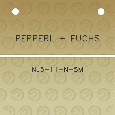 pepperl-fuchs-nj5-11-n-5m