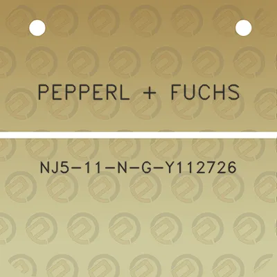 pepperl-fuchs-nj5-11-n-g-y112726