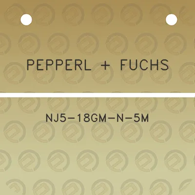 pepperl-fuchs-nj5-18gm-n-5m