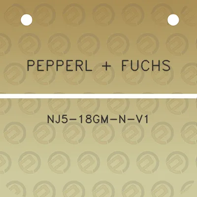 pepperl-fuchs-nj5-18gm-n-v1