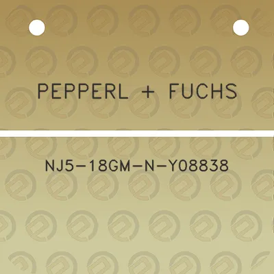 pepperl-fuchs-nj5-18gm-n-y08838