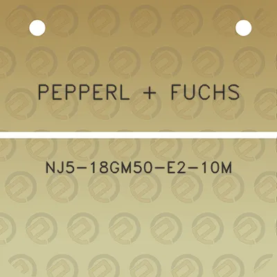 pepperl-fuchs-nj5-18gm50-e2-10m