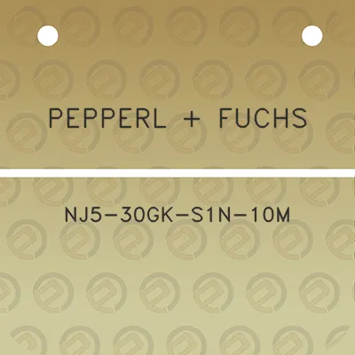 pepperl-fuchs-nj5-30gk-s1n-10m