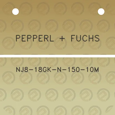 pepperl-fuchs-nj8-18gk-n-150-10m