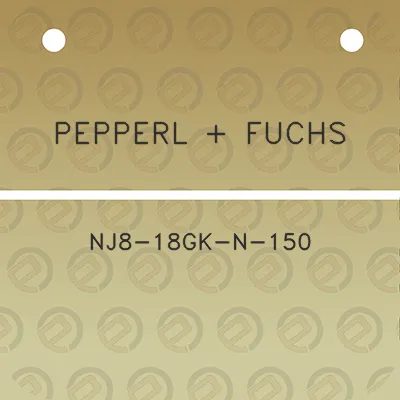 pepperl-fuchs-nj8-18gk-n-150